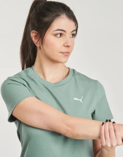 Puma - ESS ELEVATED RIB TEE< T-shirts & Polos