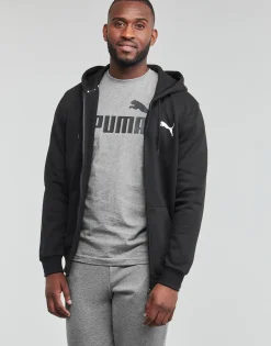 Puma - ESS FZ HOODED JACKET FL< Sweats & Polaires
