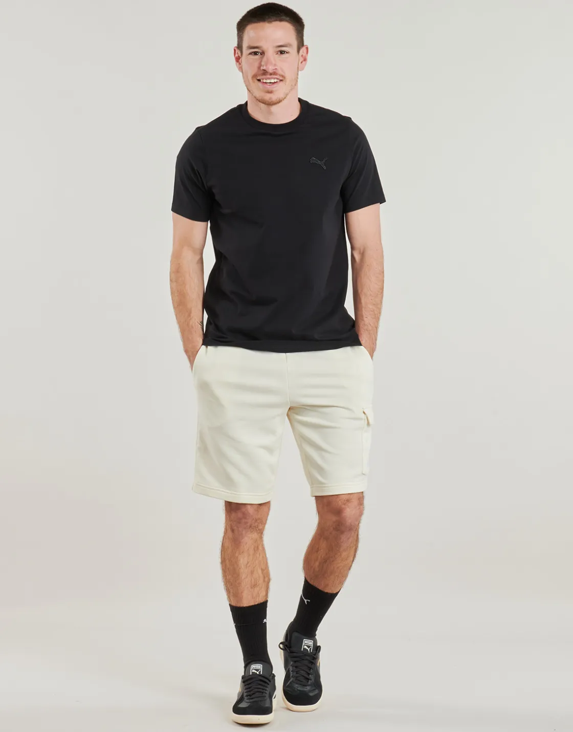 Puma - ESS LOGO CARGO SHORTS< Shorts & Bermudas