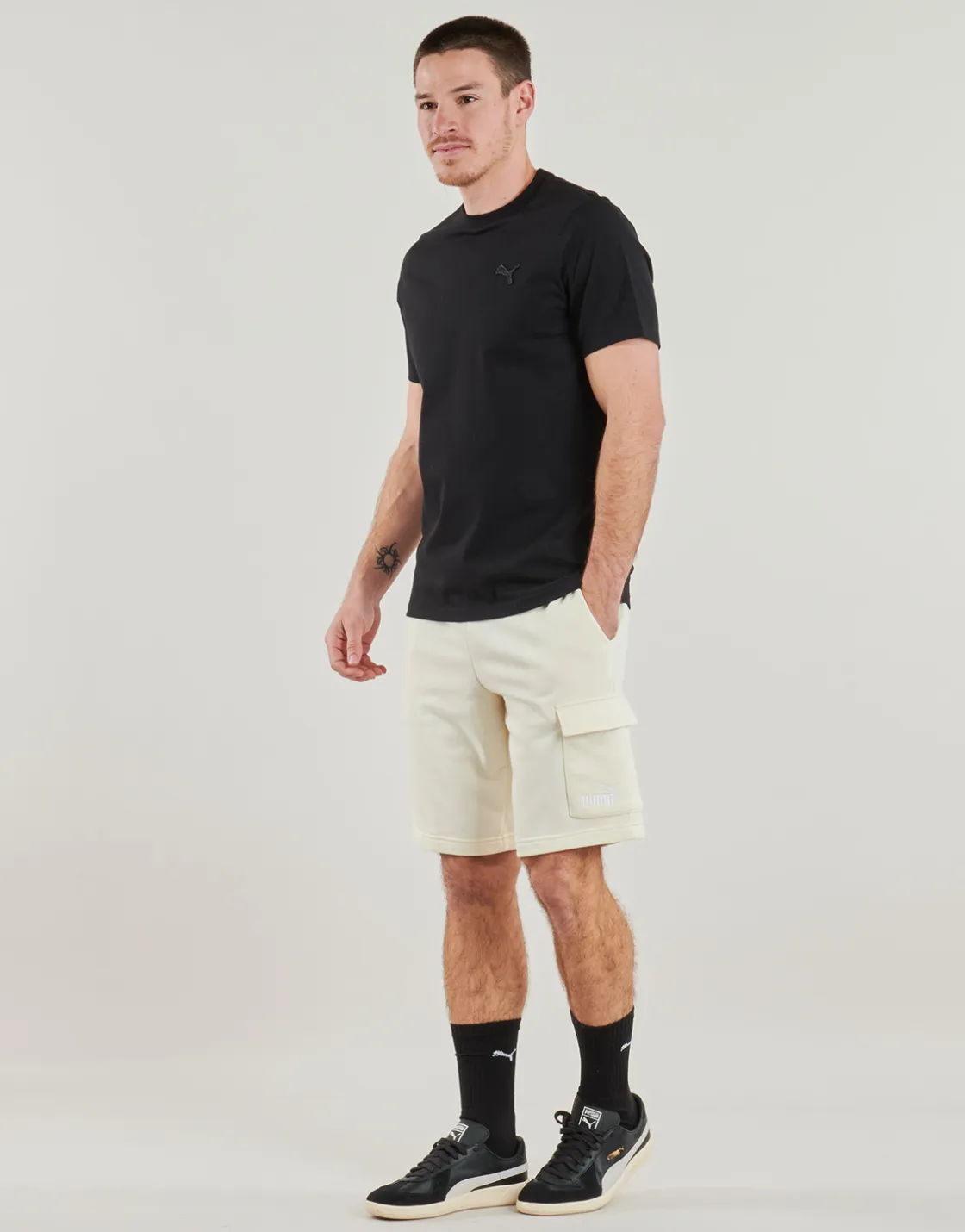 Puma - ESS LOGO CARGO SHORTS< Shorts & Bermudas