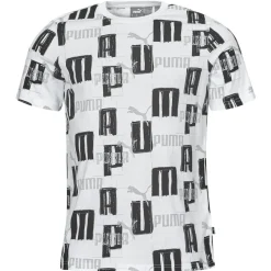 Puma T-shirts & Polos^- ESS+ LOGO LAB AOP TEE