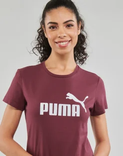 Puma - ESS LOGO TEE (S) Mauve