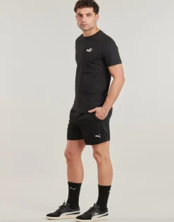 Puma - ESS LOGO WOVEN SHORT Noir Outlet