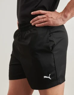 Puma - ESS LOGO WOVEN SHORT Noir Outlet