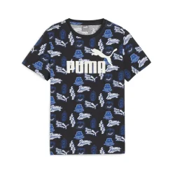Puma - ESS+ MID 90S AOP TEE B Bleu