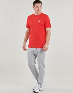 Puma - ESS SMALL LOGO TEE Rouge Sale