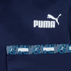 Puma - ESS TAPE CAMO HOODIE FL B< Sweats & Polaires