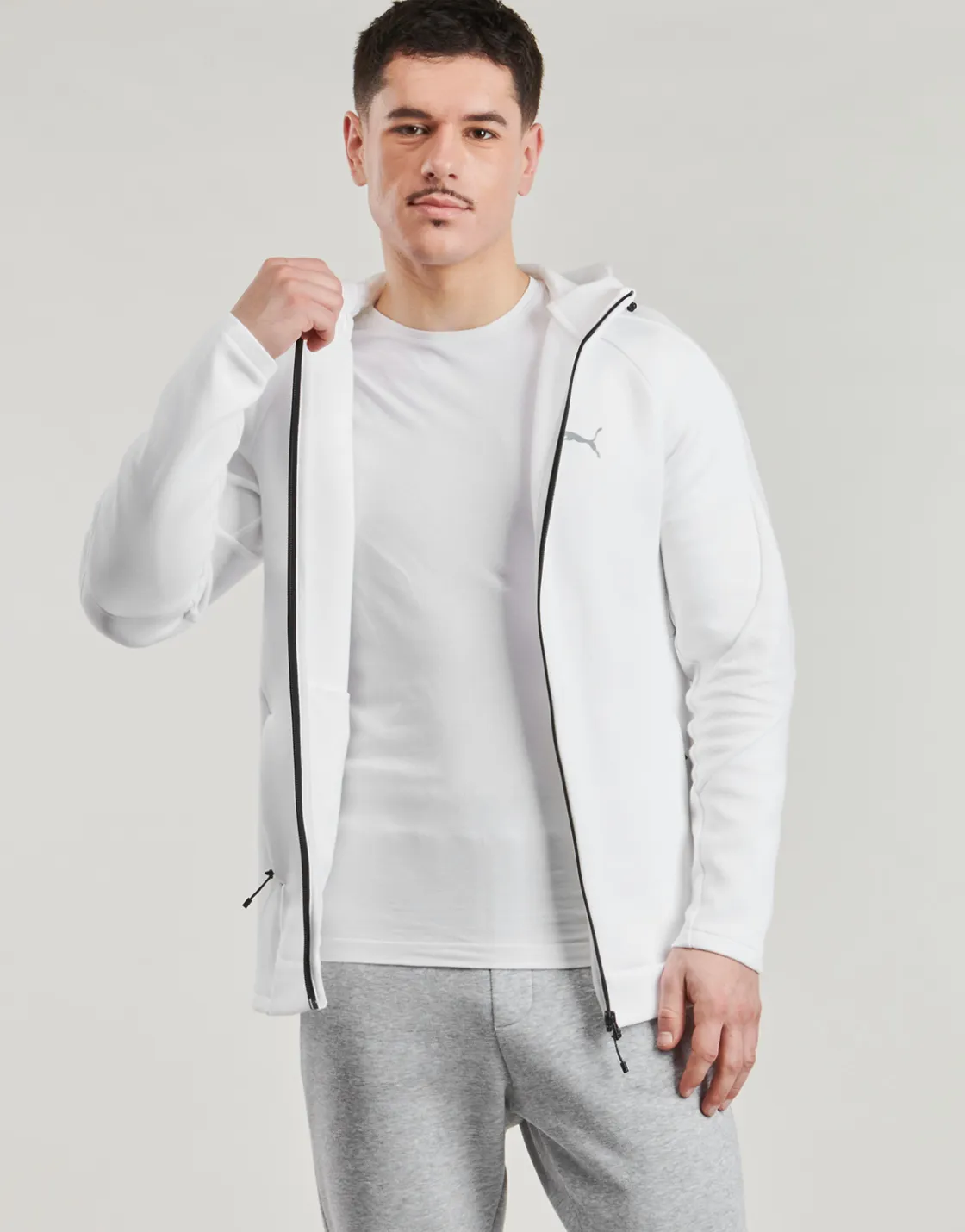 Puma Joggings & Survêtements^- EVOSTRIPE FULL ZIP HOODIE