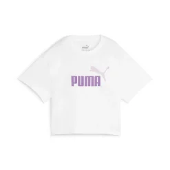 Puma - GRILS LOGO CROPPED TEE< T-shirts & Polos