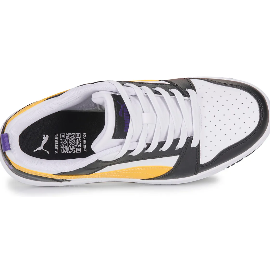 Puma Baskets Mode^- Rebound V6 Lo Jr