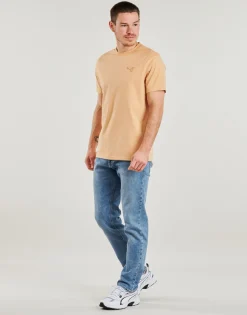 Puma - TEE MIF BADGE BRODE Beige Sale