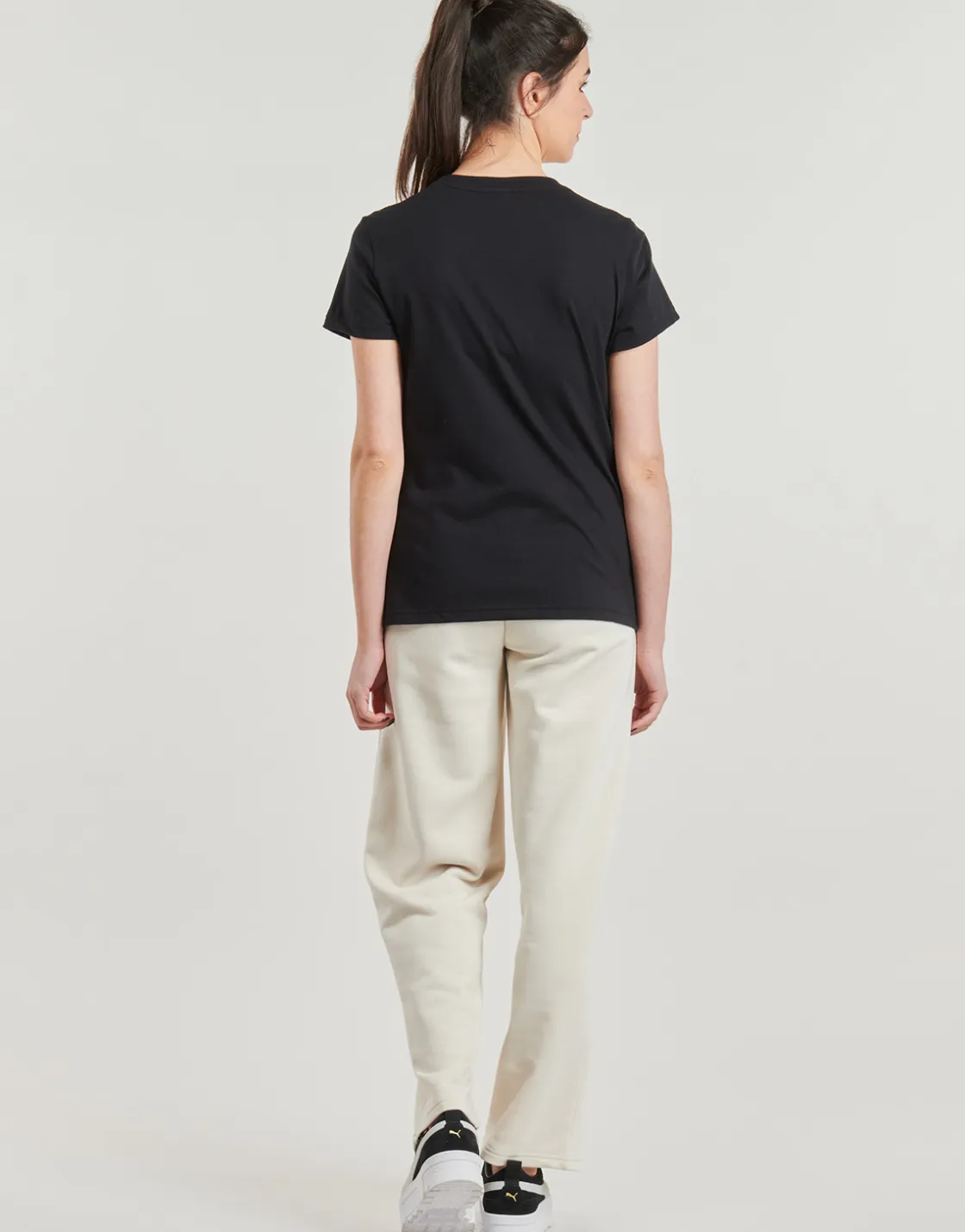 Puma - TEE W MIF BADGE BRODE Noir Online