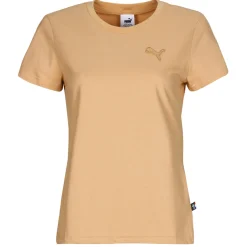 Puma - TEE W MIF BADGE BRODE< T-shirts & Polos
