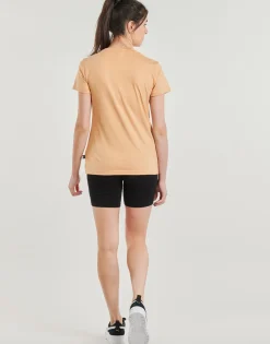 Puma - TEE W MIF BADGE BRODE< T-shirts & Polos