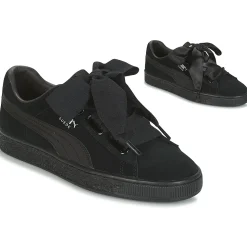 Puma - W SUEDE HEART EP.BLACK Noir Sale