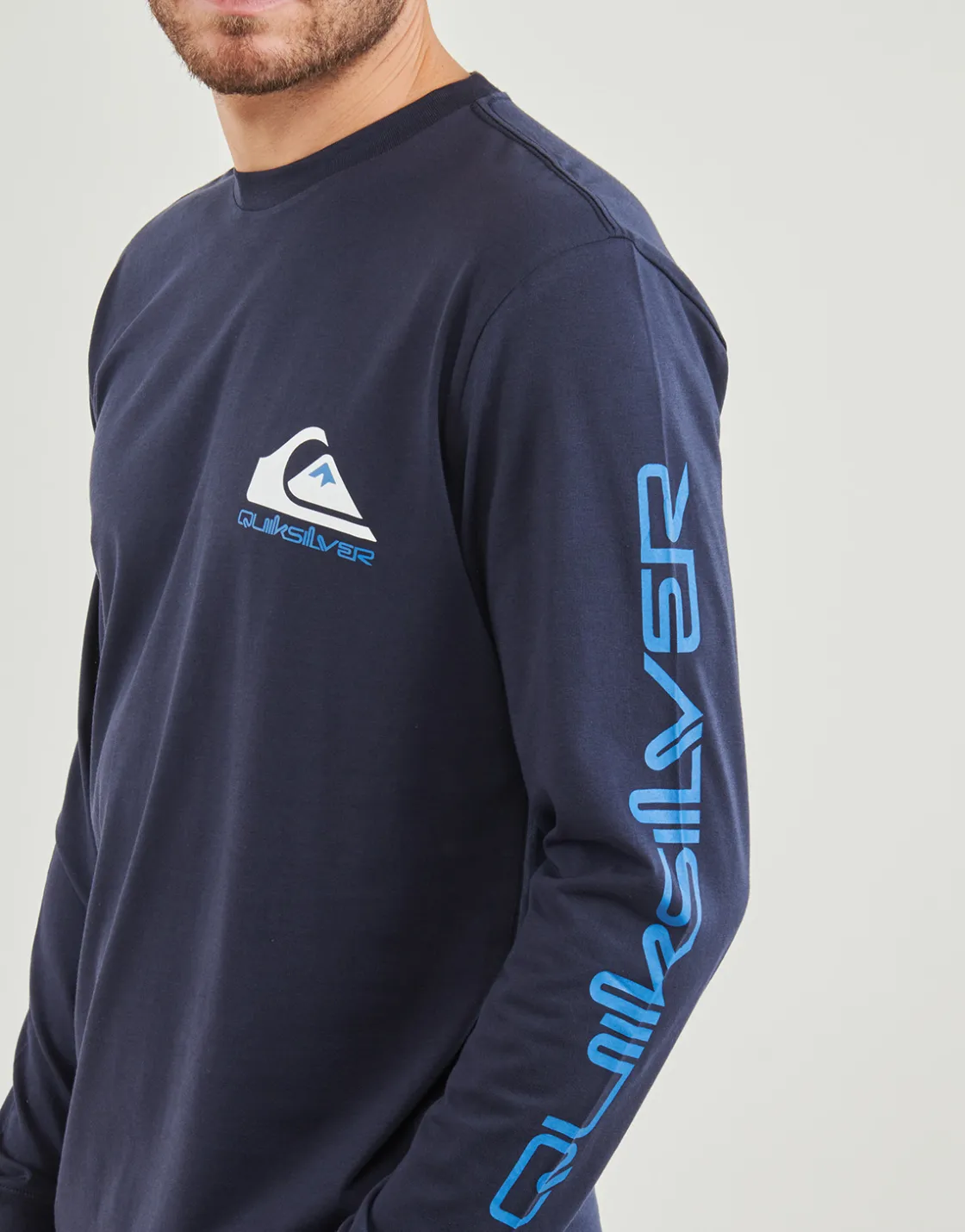 Quiksilver - COMP LOGO LS< T-shirts & Polos