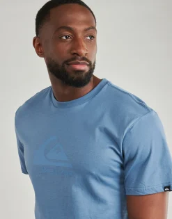 Quiksilver - EV COMP LOGO SS Bleu