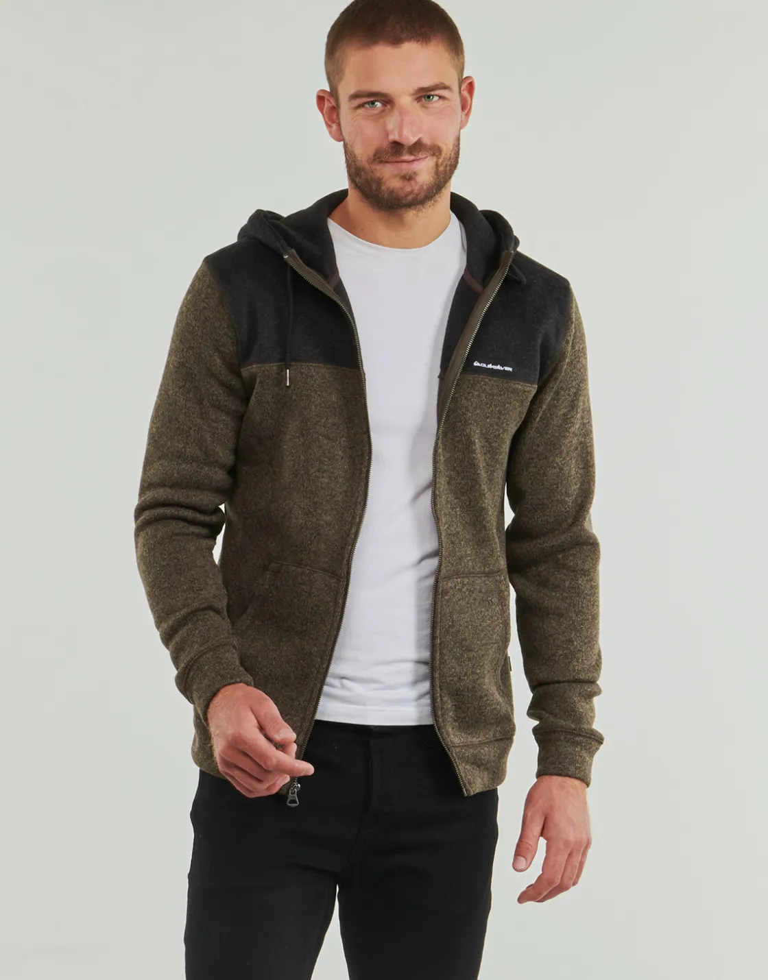 Quiksilver Vestes^- KELLER BLOCK ZIP