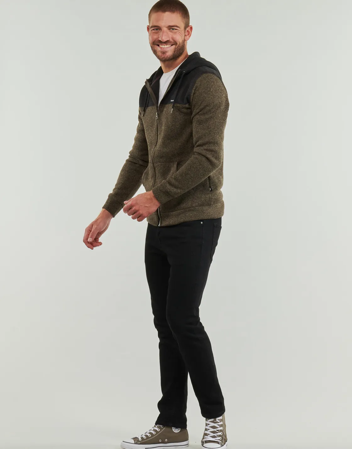 Quiksilver Vestes^- KELLER BLOCK ZIP