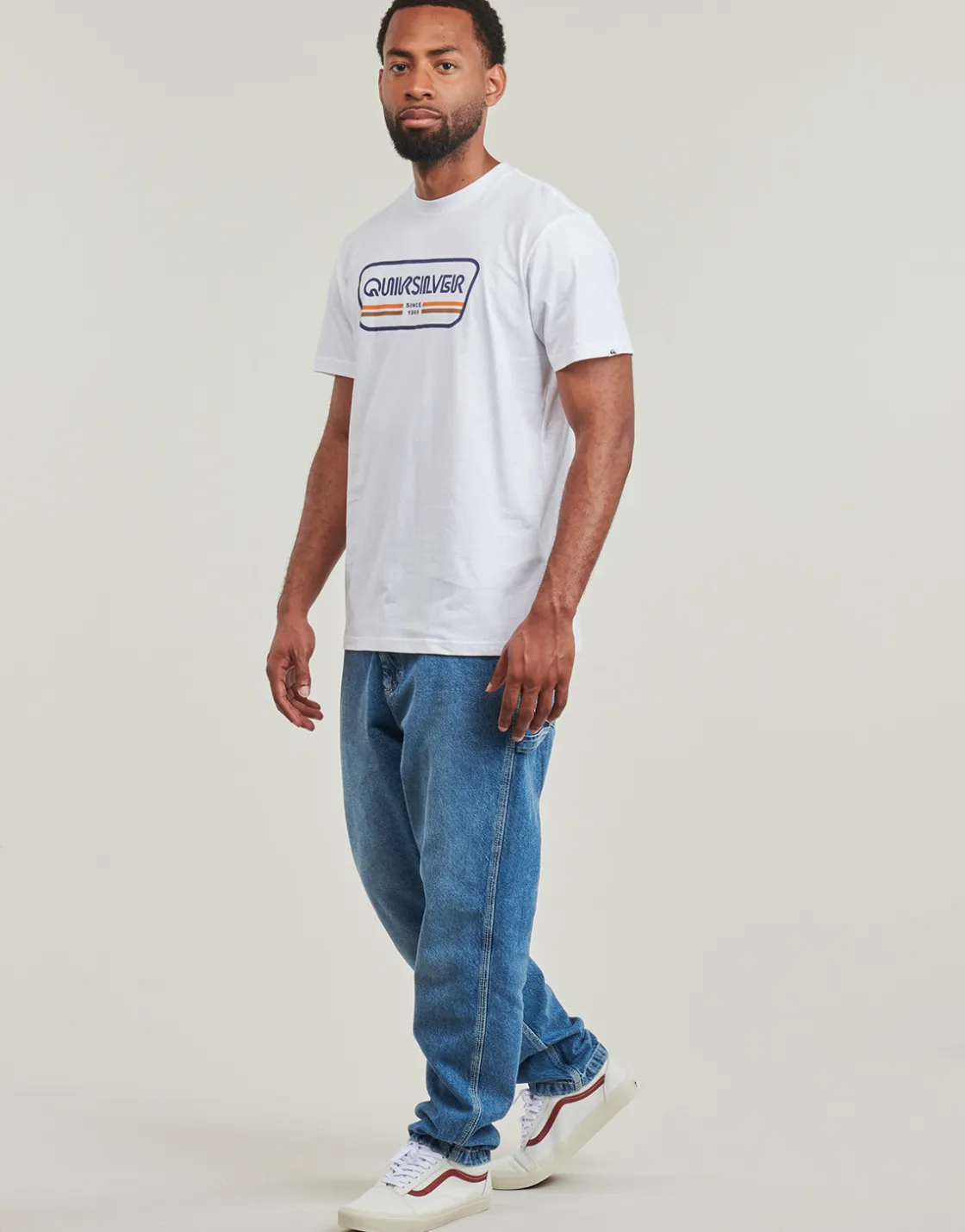 Quiksilver - RANGE LIFE FRONT SS< T-shirts & Polos