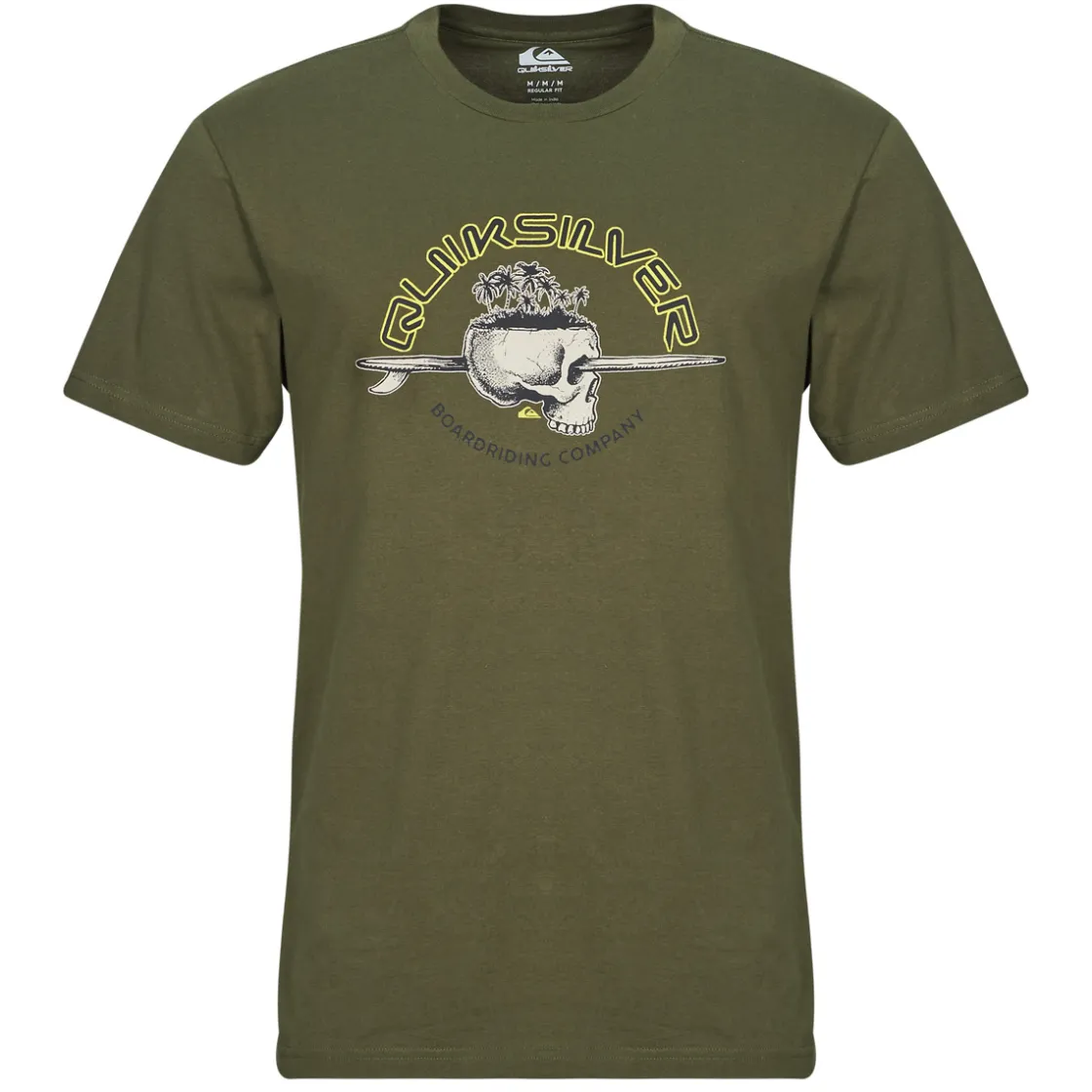 Quiksilver T-shirts & Polos^- SKULL LINES SS