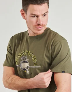 Quiksilver T-shirts & Polos^- SKULL LINES SS