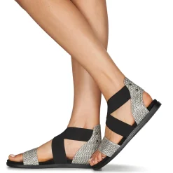 Regard Sandales Et Nu-pieds^- BONNO V2 KATARINA WHITE