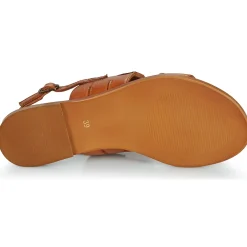 Regard Sandales Et Nu-pieds^- ET.ECO V5 CRUST LT BEIGE 2222