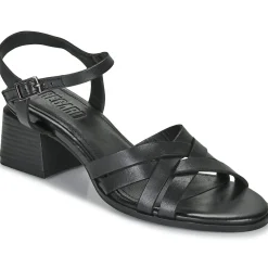 Regard Sandales Et Nu-pieds^- ET.EPI CRUST BLACK 2203
