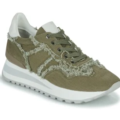 Regard Baskets Mode^- GIEN V4 CANVAS KAKI