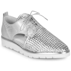 Regard Derbies & Richelieu^- LUCEY V2 TRESSE SILVER