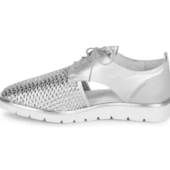 Regard Derbies & Richelieu^- LUCEY V2 TRESSE SILVER