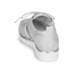 Regard Derbies & Richelieu^- LUCEY V2 TRESSE SILVER