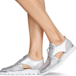 Regard Derbies & Richelieu^- LUCEY V2 TRESSE SILVER