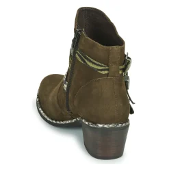 Regard - NAPOLI V3 VELOURS MILITARE Kaki