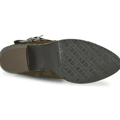 Regard - NAPOLI V3 VELOURS MILITARE Kaki