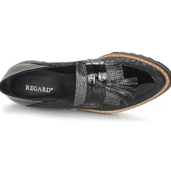 Regard - RINOVI V2 COMET NERO< Mocassins & Chaussures Bateau