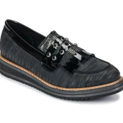 Regard Mocassins & Chaussures Bateau^- RUVOLO V1 ZIP NERO