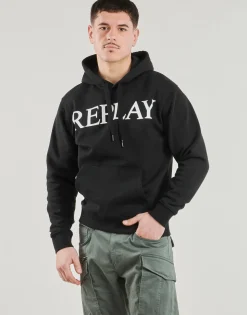 Replay - SWEATSHIRT< Sweats & Polaires