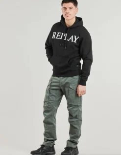 Replay - SWEATSHIRT< Sweats & Polaires