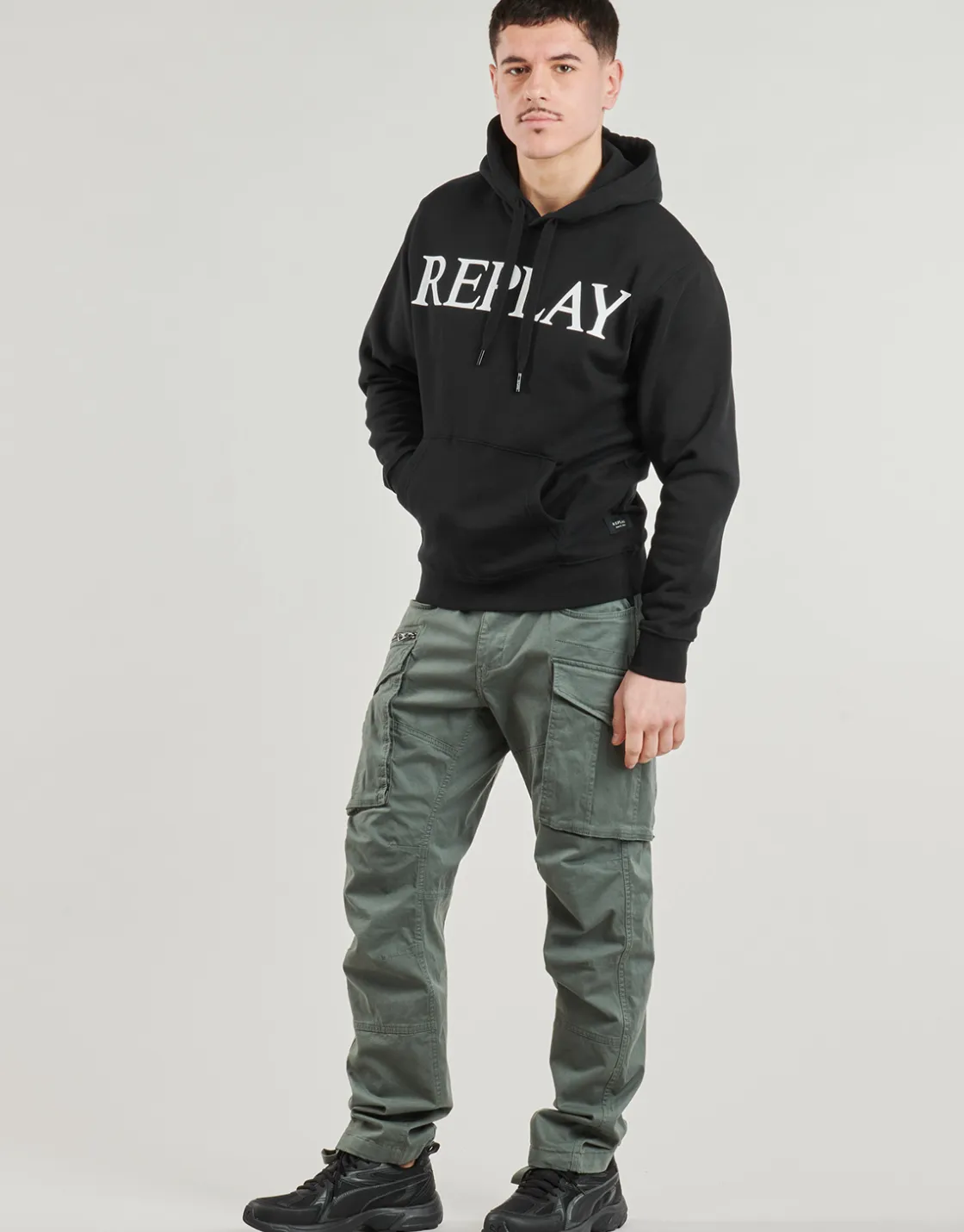 Replay - SWEATSHIRT< Sweats & Polaires