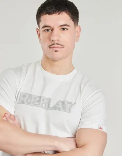 Replay - T SHIRT Blanc New