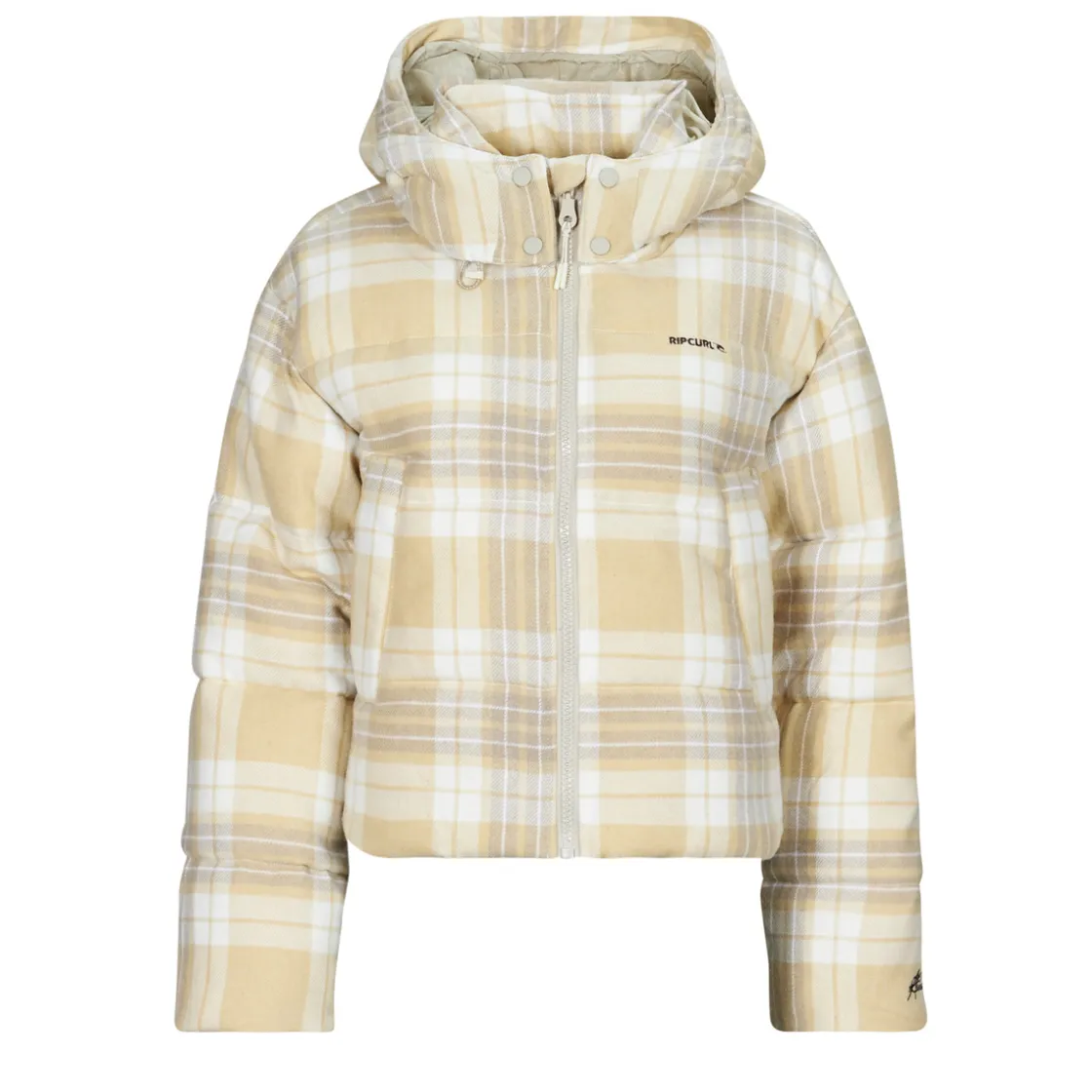 Rip Curl - ANTI-SERIES SURF CHECK PUFFER Beige
