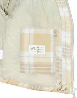 Rip Curl - ANTI-SERIES SURF CHECK PUFFER Beige