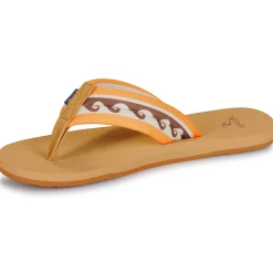 Rip Curl Tongs^- FREEDOM PLUSH BLOOM OPEN TOE