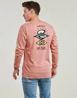 Rip Curl - SEARCH ICON L/S TEE< T-shirts & Polos