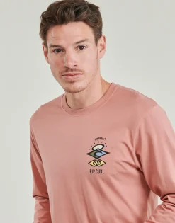 Rip Curl - SEARCH ICON L/S TEE< T-shirts & Polos