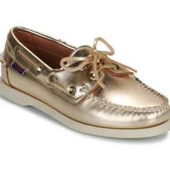 Sebago - DOCKSIDES PORTLAND MET W Doré Discount