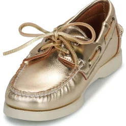 Sebago - DOCKSIDES PORTLAND MET W Doré Discount