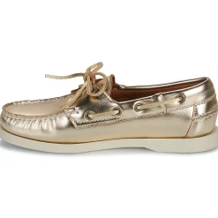 Sebago - DOCKSIDES PORTLAND MET W Doré Discount